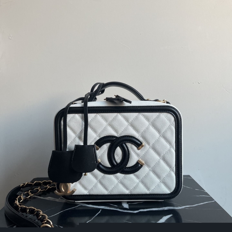 Ch*el cosmetic bags